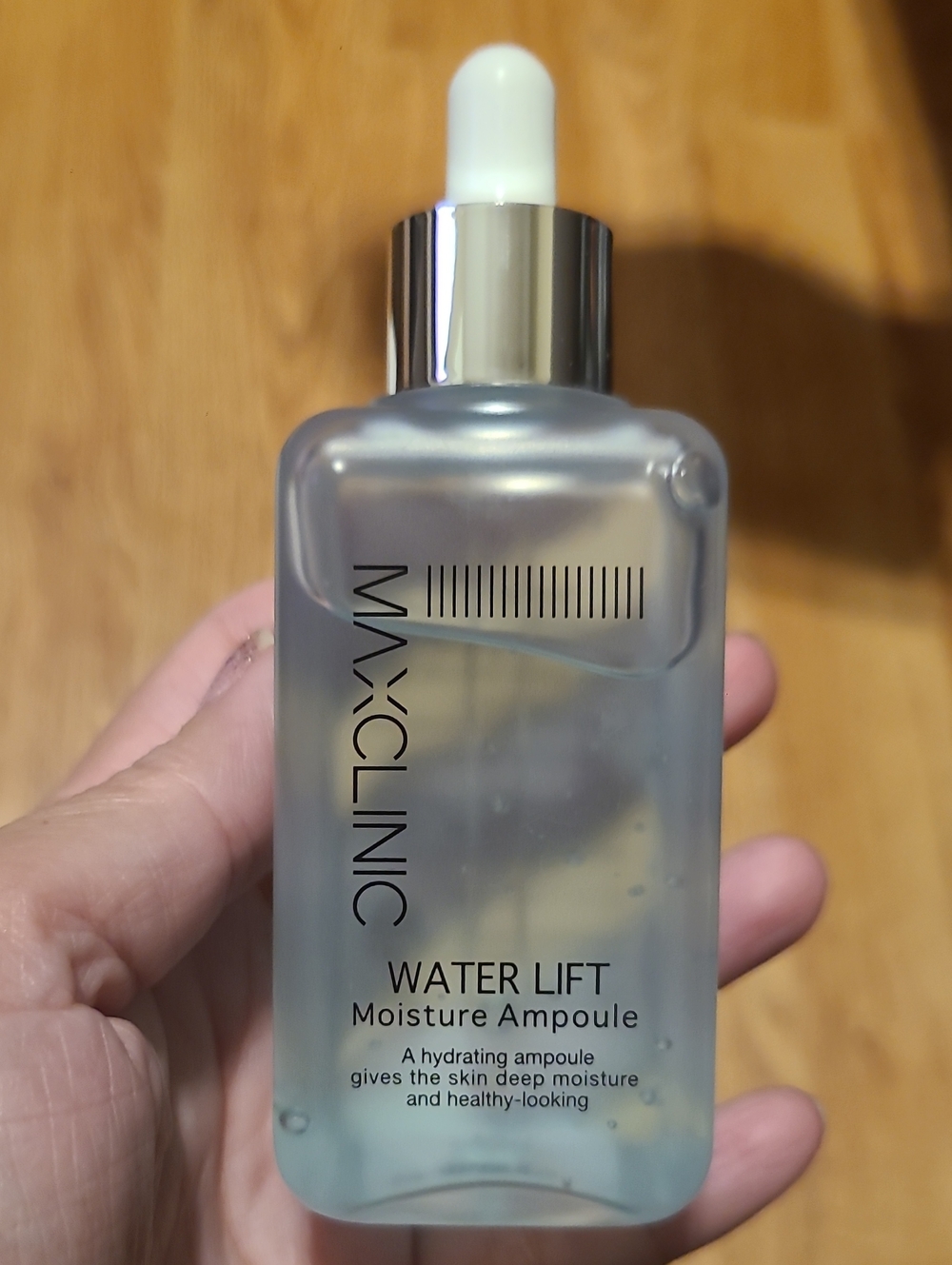 Water Lift Moisture Ampoule — Hydrating Serum (Silver/White)